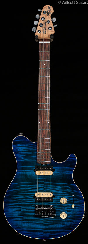 Ernie Ball Music Man Axis Super Sport Balboa Blue Flame Rosewood