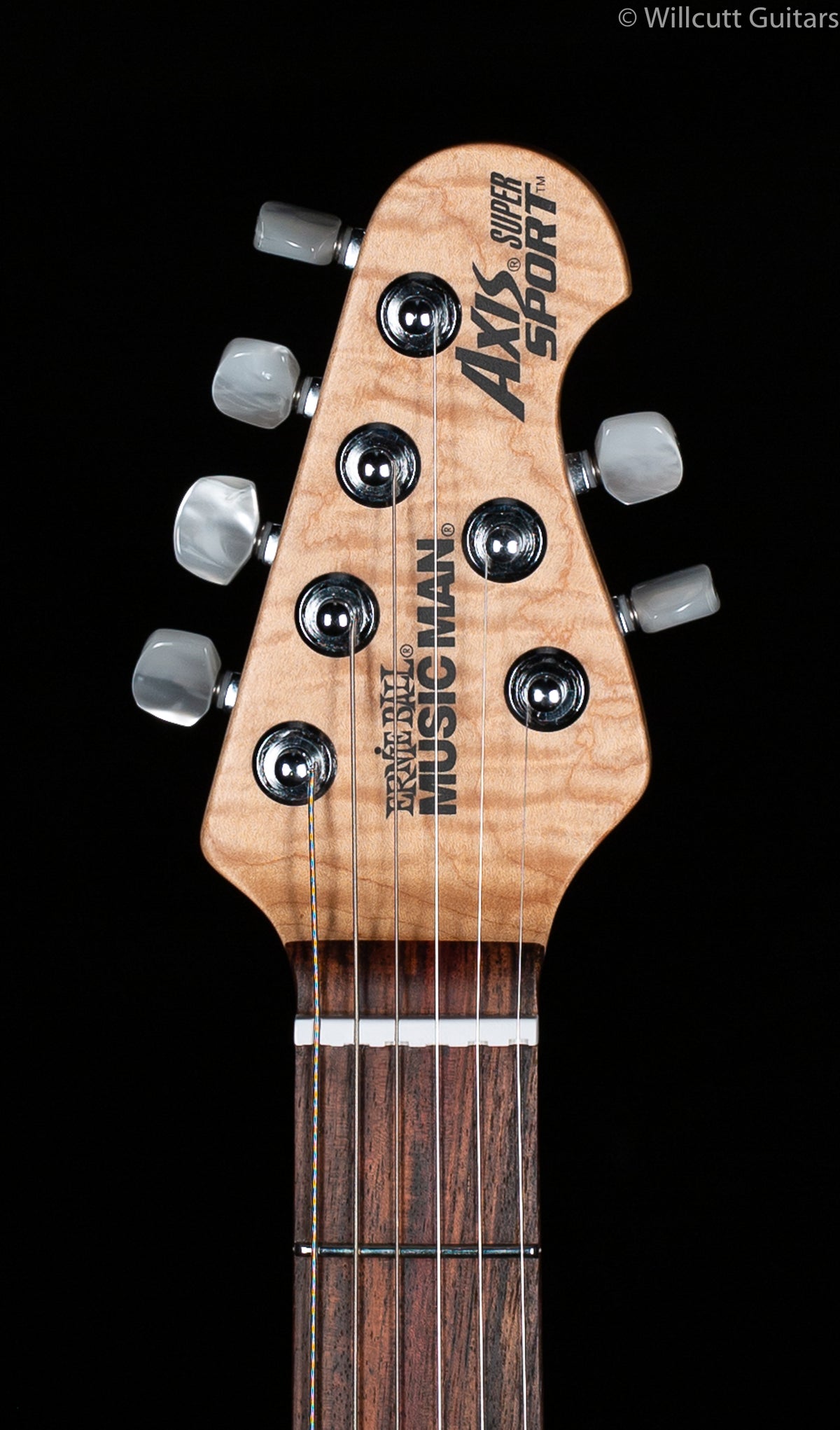 Ernie Ball Music Man Axis Super Sport Balboa Blue Flame Rosewood