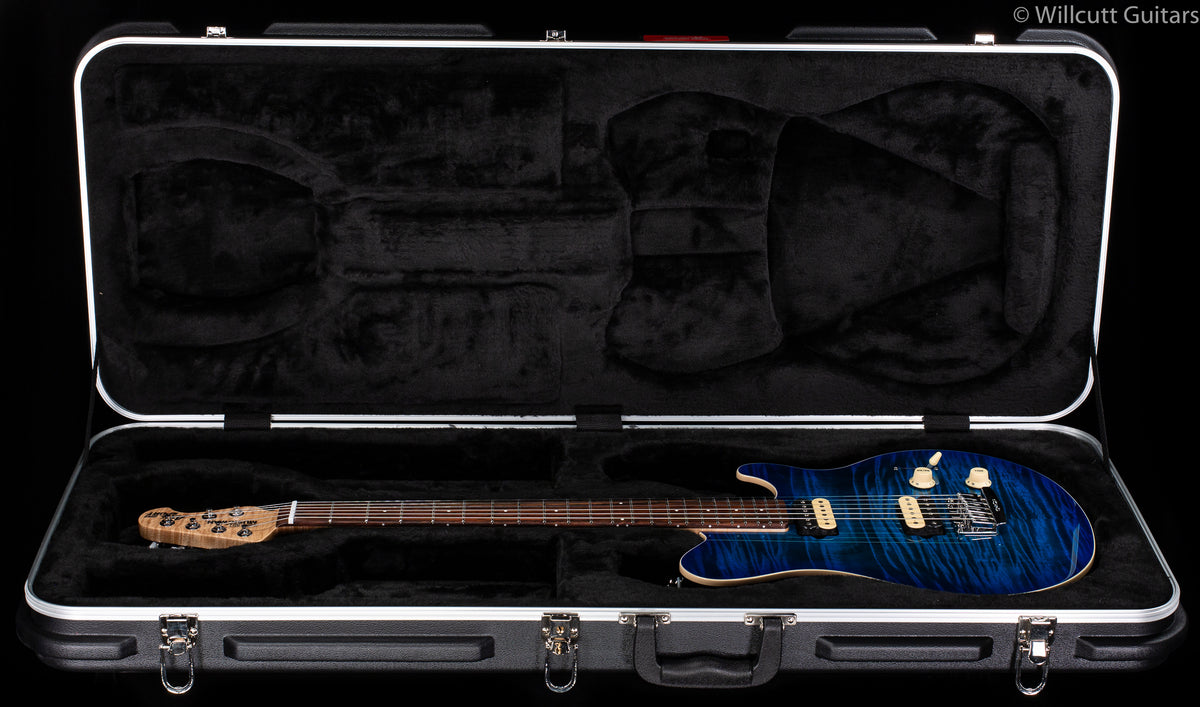 Ernie Ball Music Man Axis Super Sport Balboa Blue Flame Rosewood