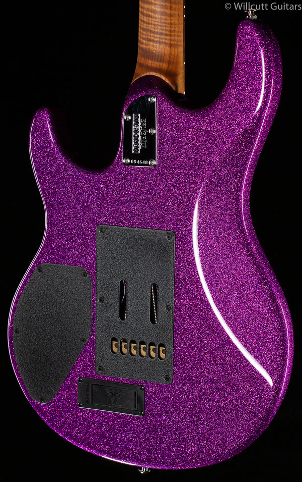 Ernie Ball Music Man Luke III HSS Fuschia Sparkle - Willcutt Guitars