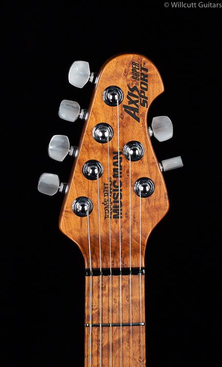 Ernie Ball Music Man Willcutt Limited Axis Super Sport HH Lava Burst Quilt