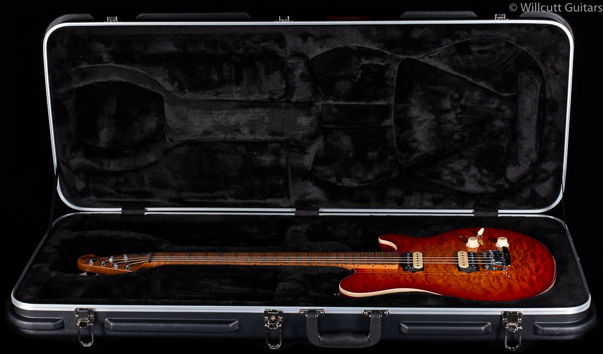 Ernie Ball Music Man Willcutt Limited Axis Super Sport HH Lava Burst Quilt