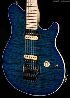 ギター MUSICMAN AXIS Trbute Quilt Blue 2012 MUSICMAN AXIS Trbute Quilt Blue 2012