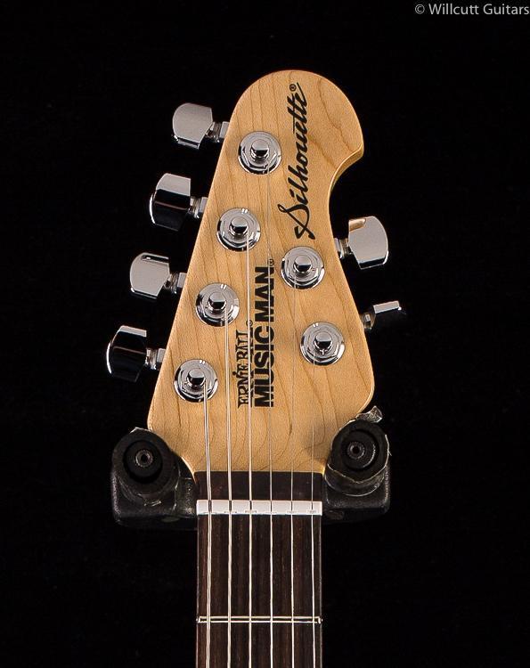 Ernie Ball Music Man Silhouette Black, Rosewood - Willcutt