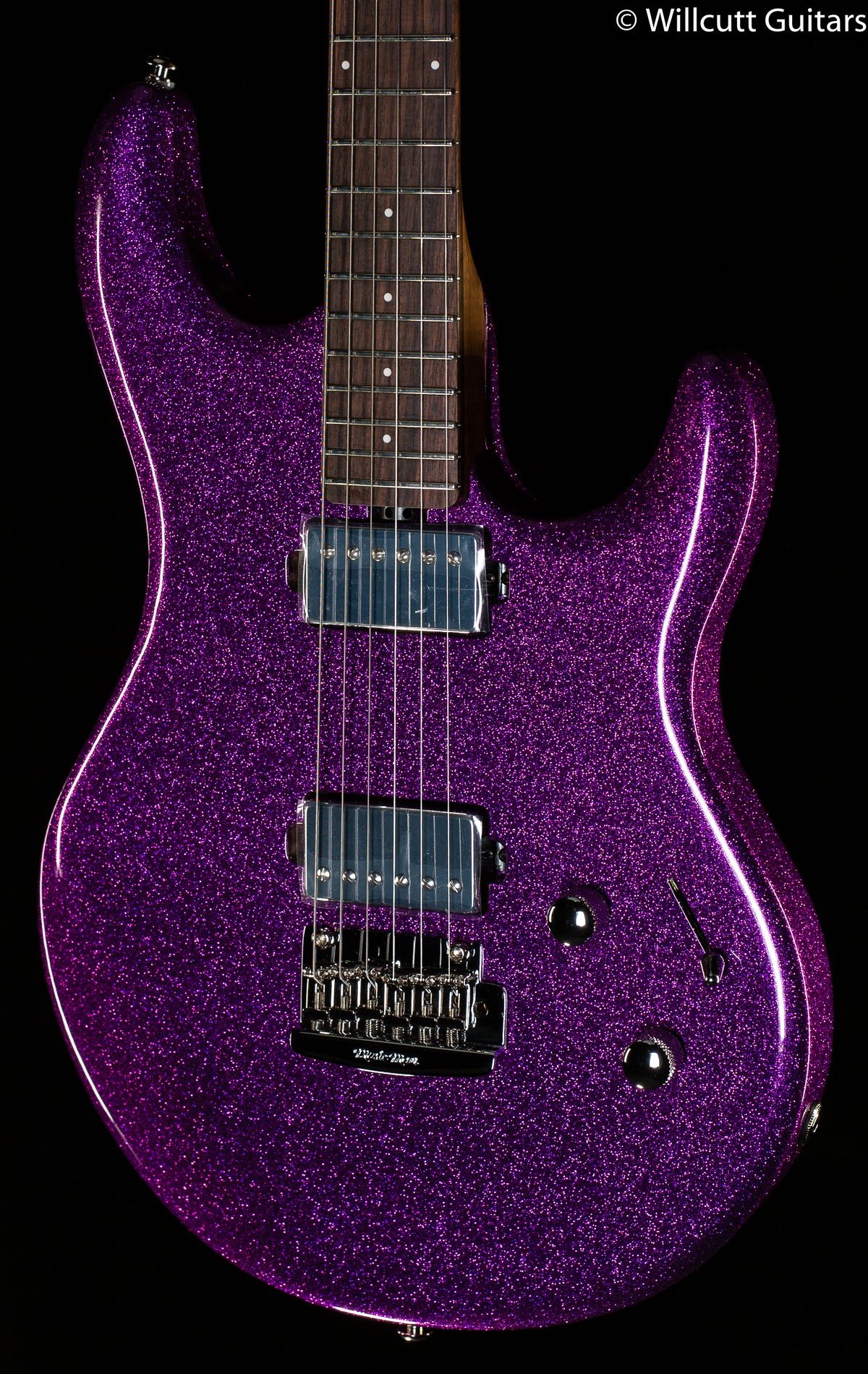 Ernie Ball Music Man Luke III HH Fuschia Sparkle