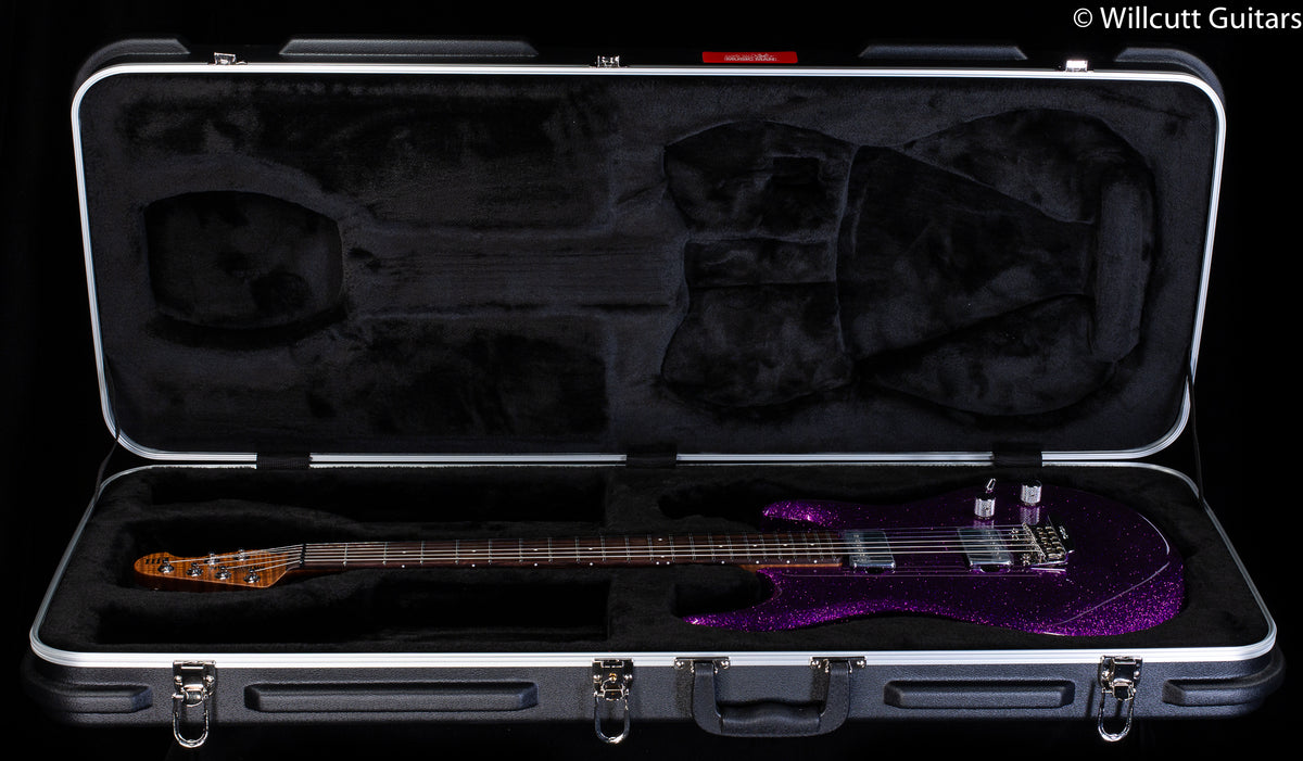 Ernie Ball Music Man Luke III HH Fuschia Sparkle