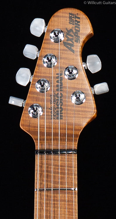 Ernie Ball Music Man Willcutt Limited Axis Super Sport Lava Burst Flame (166)