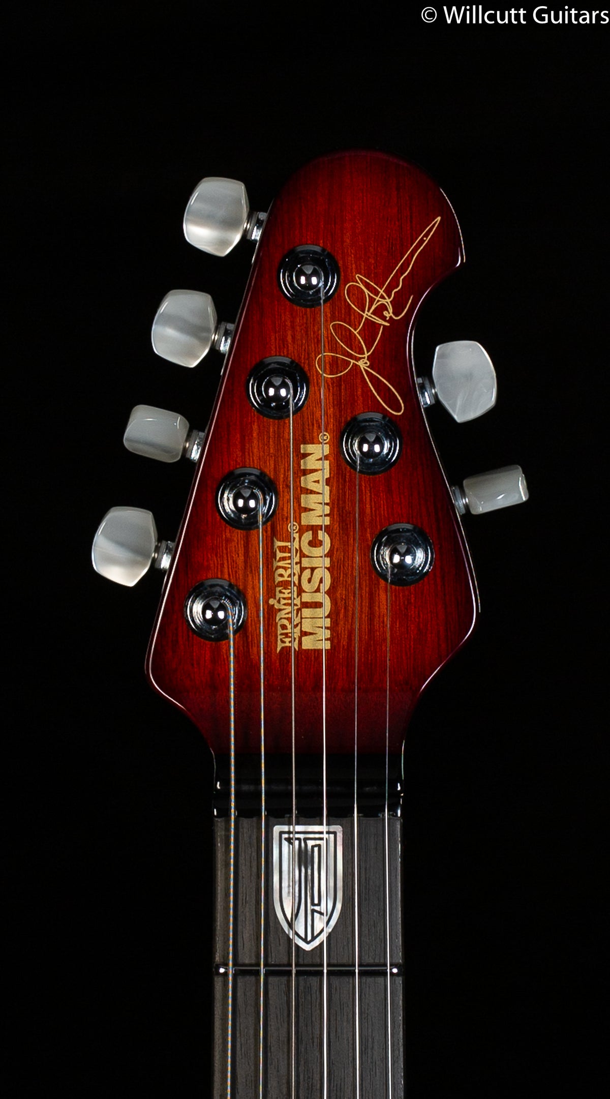 Ernie Ball Music Man John Petrucci Figured Top Island Burst Koa