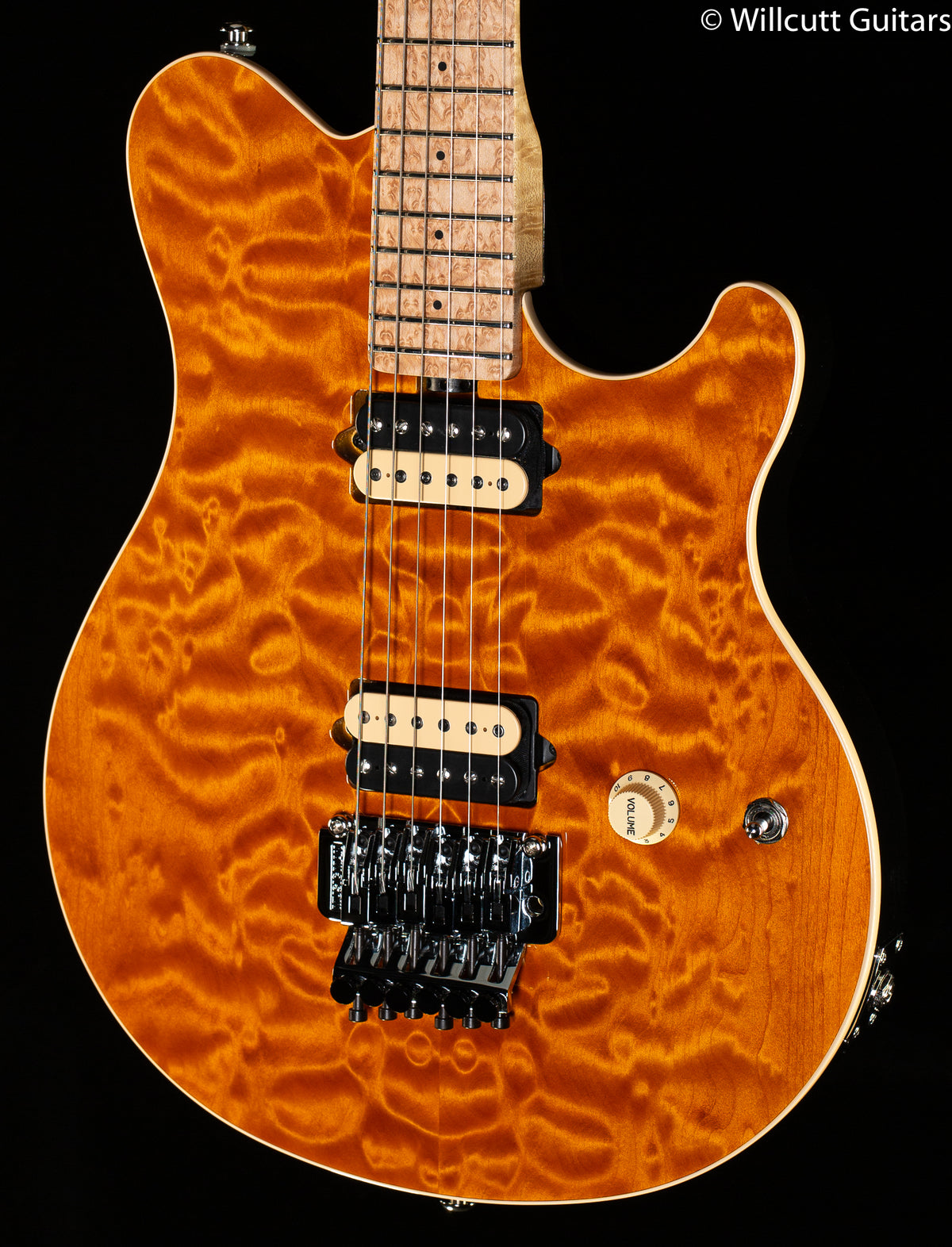 Ernie Ball Music Man Axis Trans Gold Quilt