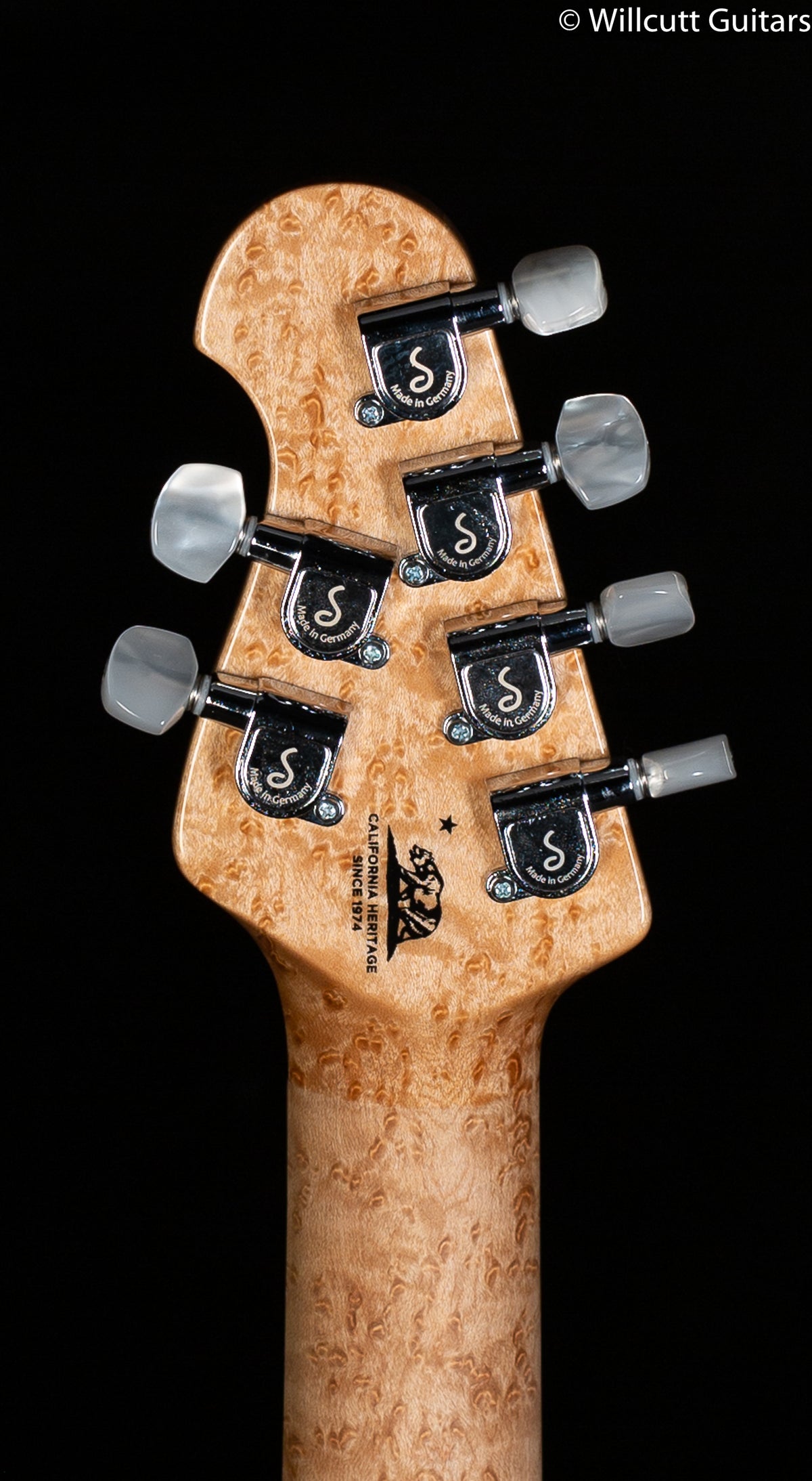 Ernie Ball Music Man Axis Trans Gold Quilt