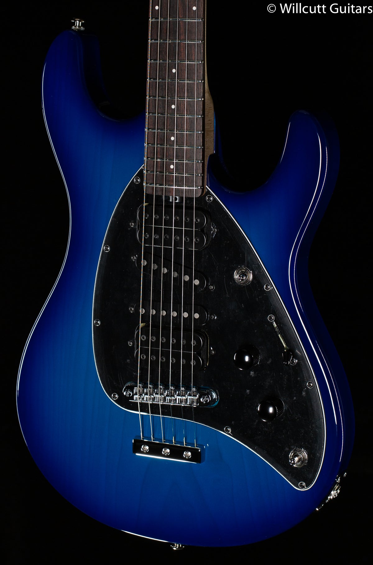 Ernie Ball Music Man Steve Morse Blue Burst