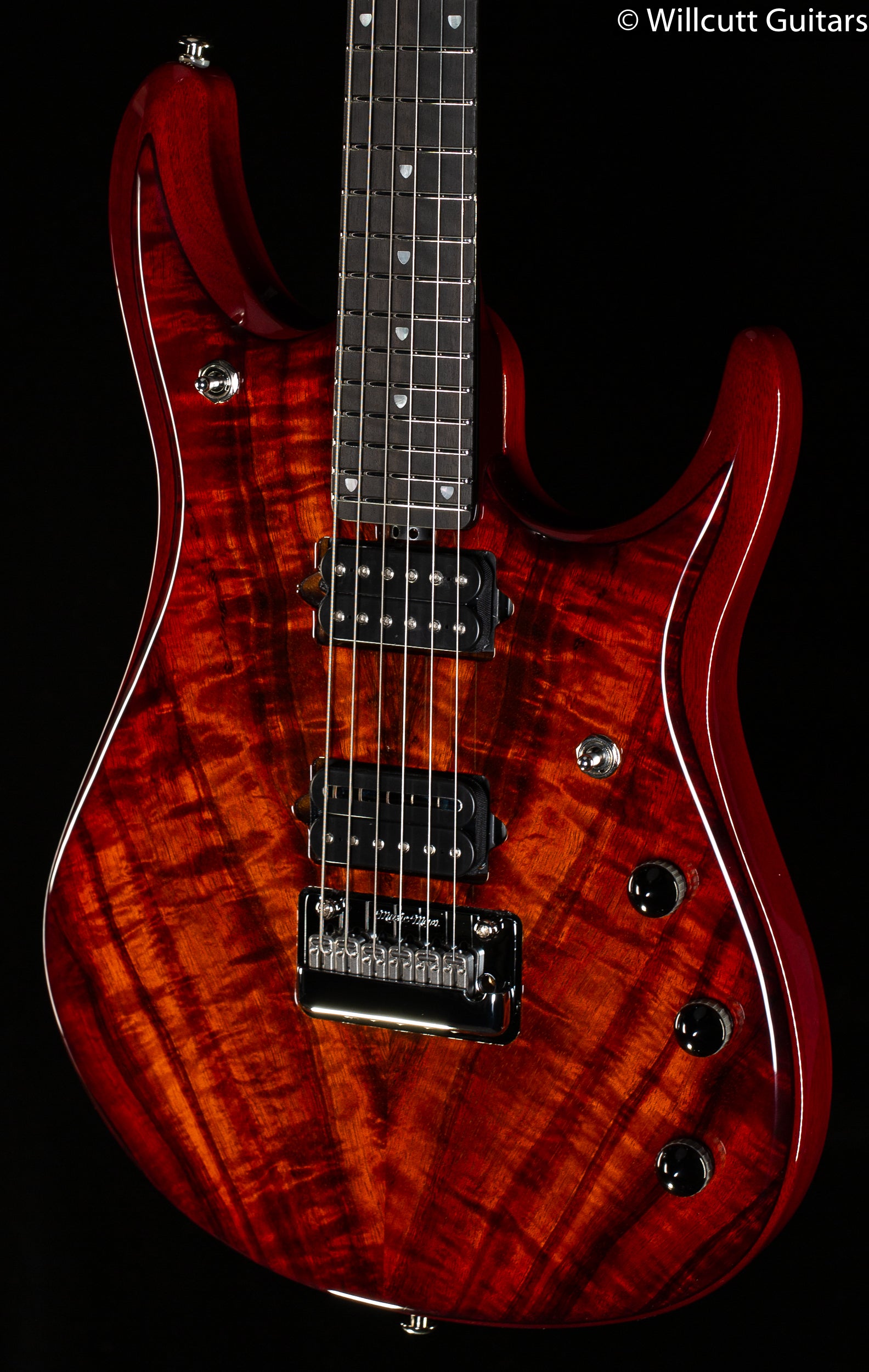 Ernie Ball Music Man John Petrucci Figured Top Island Burst