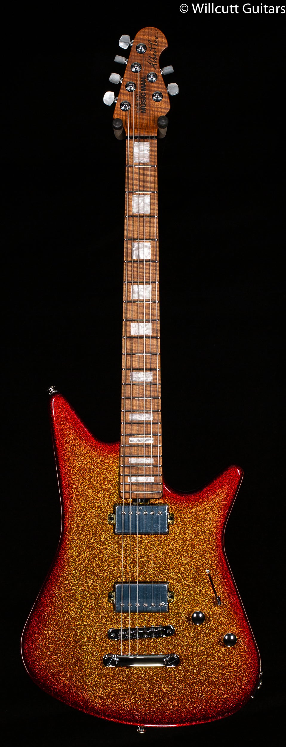 Ernie Ball Music Man BFR Albert Lee HH Cherry Punch