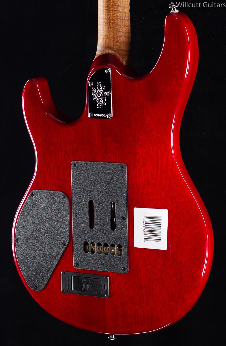 Ernie Ball Music Man Luke III Lava Burst Quilt Willcutt Limited