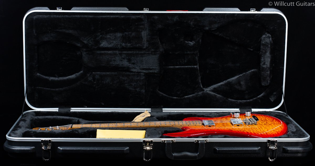 Ernie Ball Music Man Luke III Lava Burst Quilt Willcutt Limited