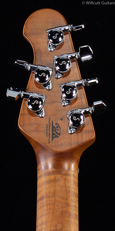 Ernie Ball Music Man BFR Stingray Guitar Atomic Orange (086 Ernie Ball Music Man BFR Stingray Guitar Atomic Orange (086