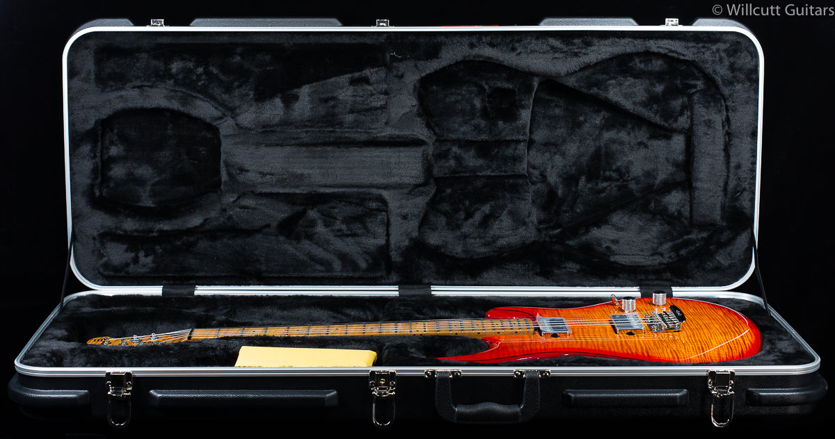 Ernie Ball Music Man Luke III Lava Burst Flame Willcutt Limited