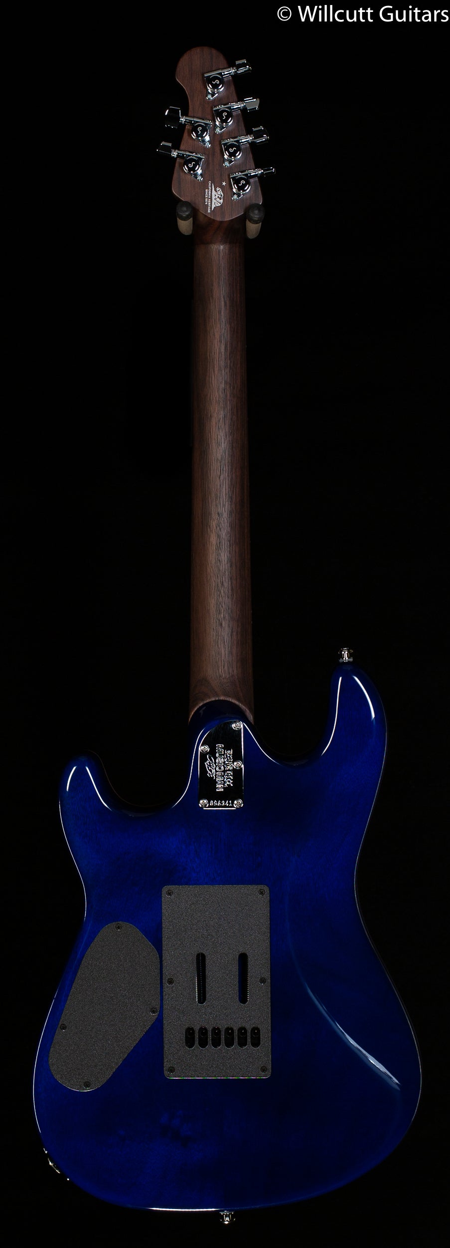 Ernie Ball Music Man BFR Sabre HH Trem Coral Blue Burst - Willcutt