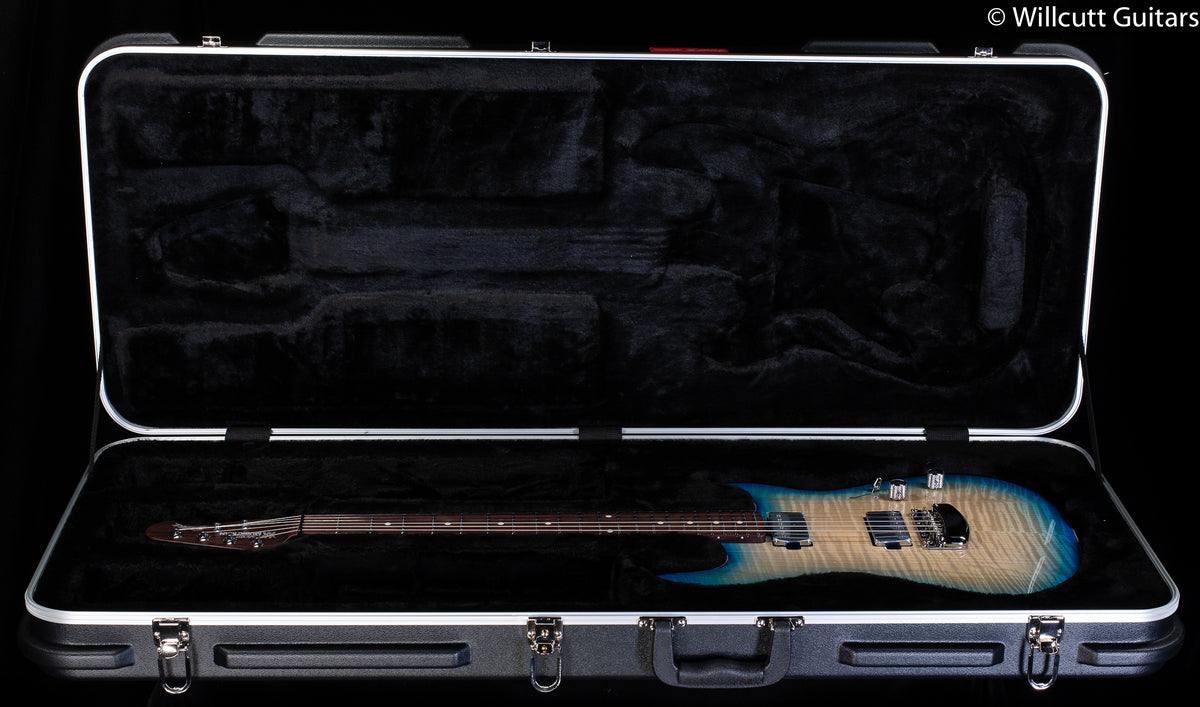 Ernie Ball Music Man BFR Sabre HH Trem Coral Blue Burst