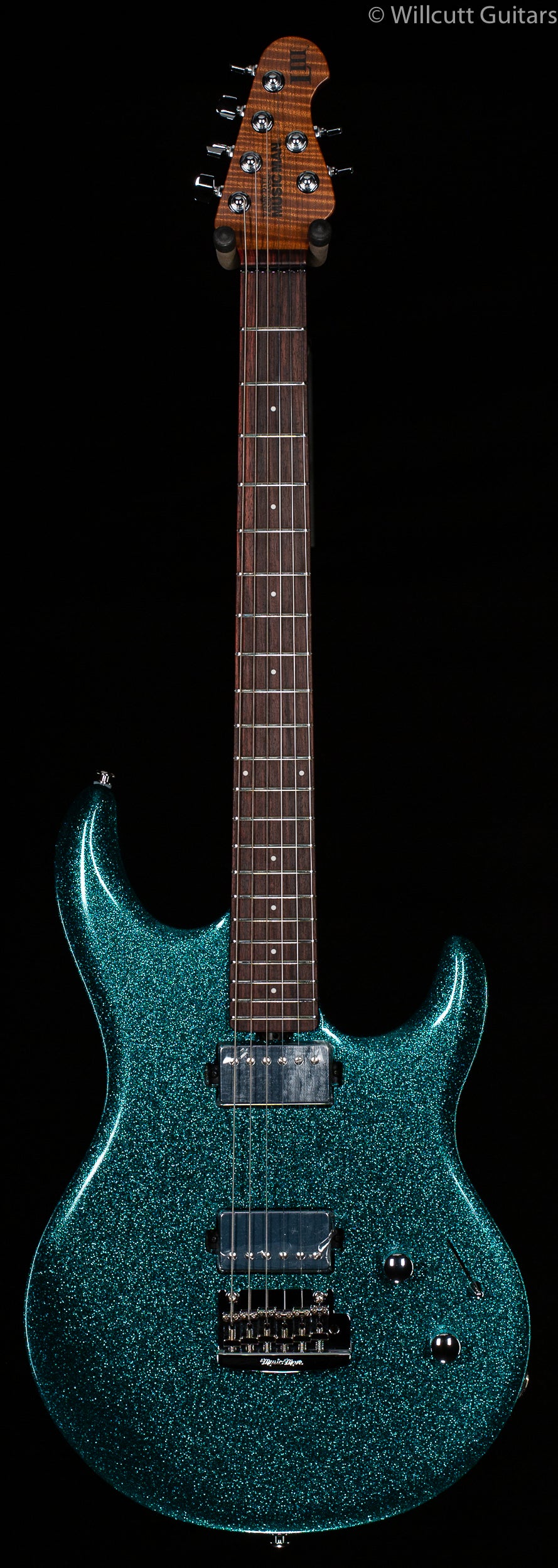 Ernie Ball Music Man Luke III HH Trem Ocean Sparkle