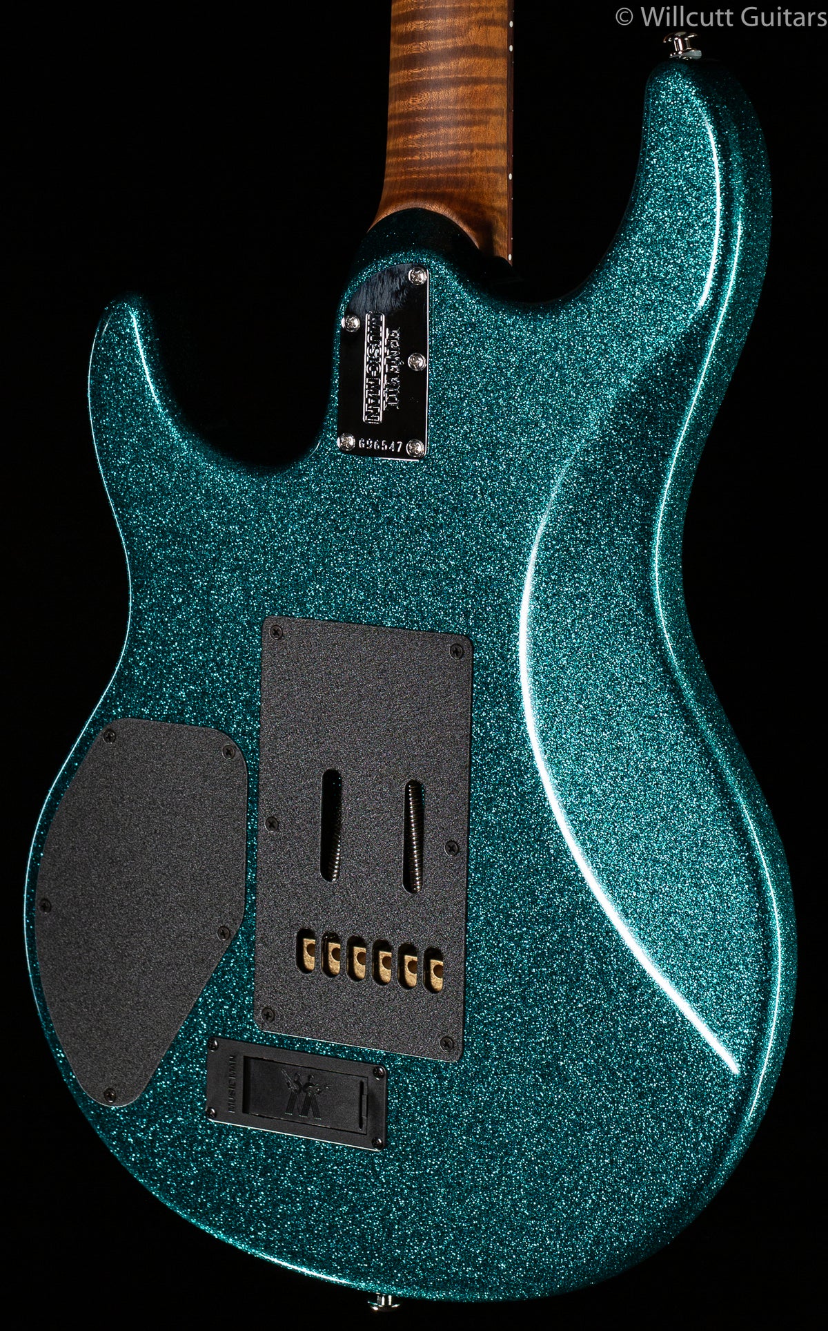 Ernie Ball Music Man Luke III HH Trem Ocean Sparkle