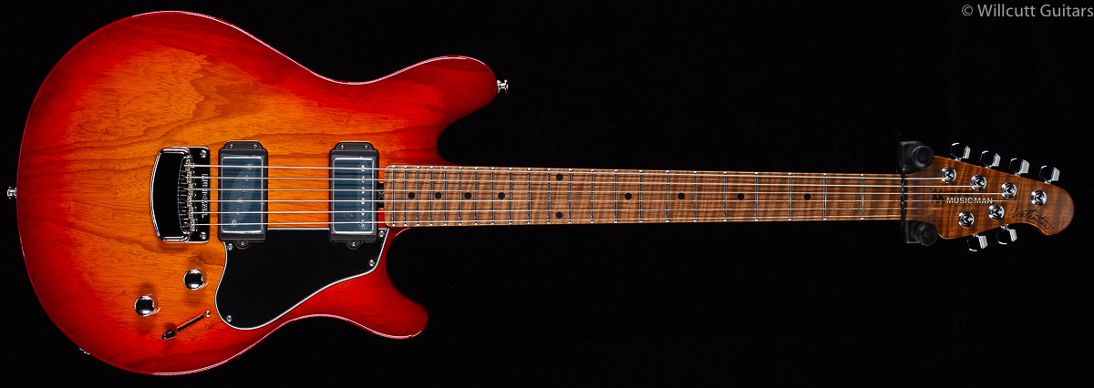 Ernie Ball Music Man Valentine Lava Burst