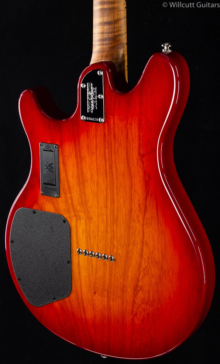 Ernie Ball Music Man Valentine Lava Burst