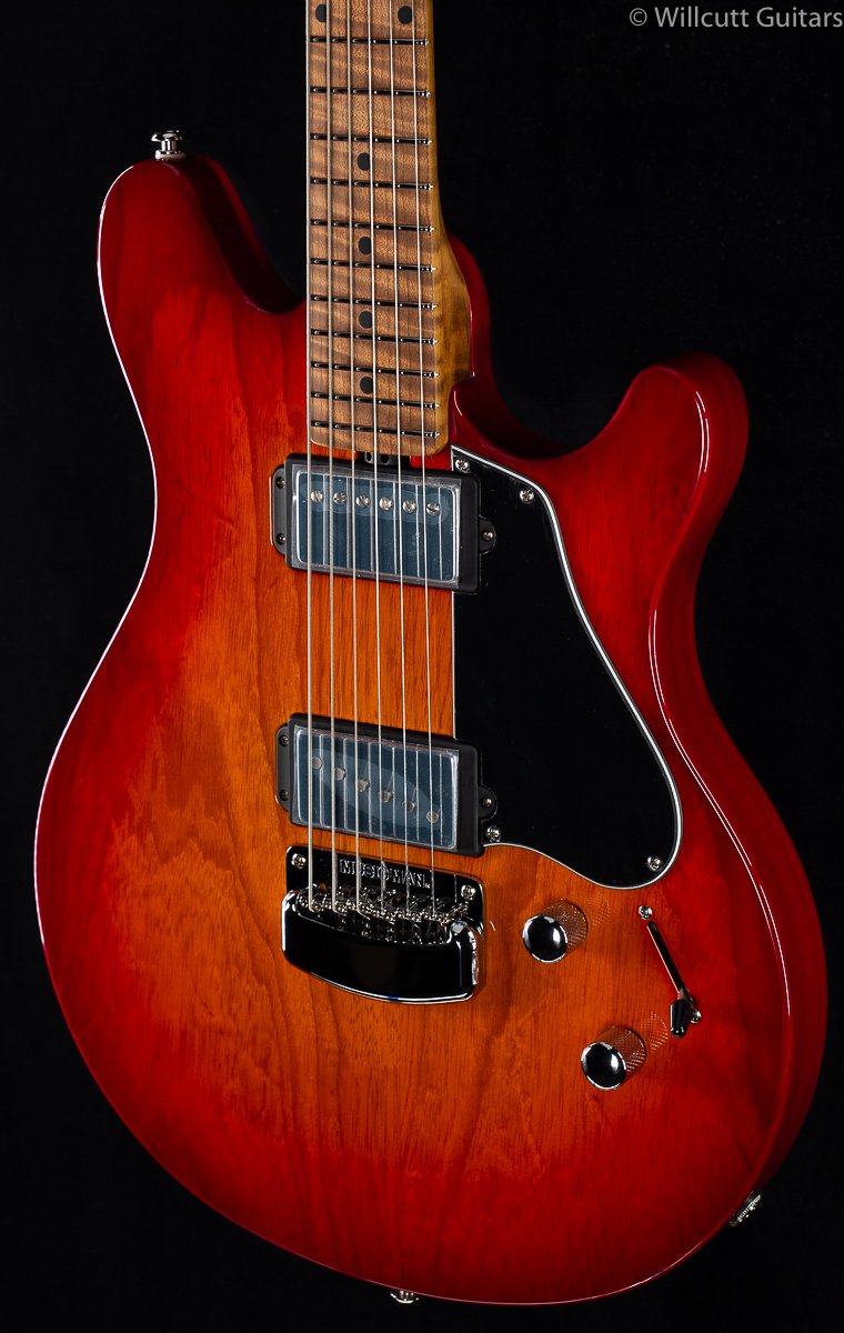 Ernie Ball Music Man Valentine Lava Burst