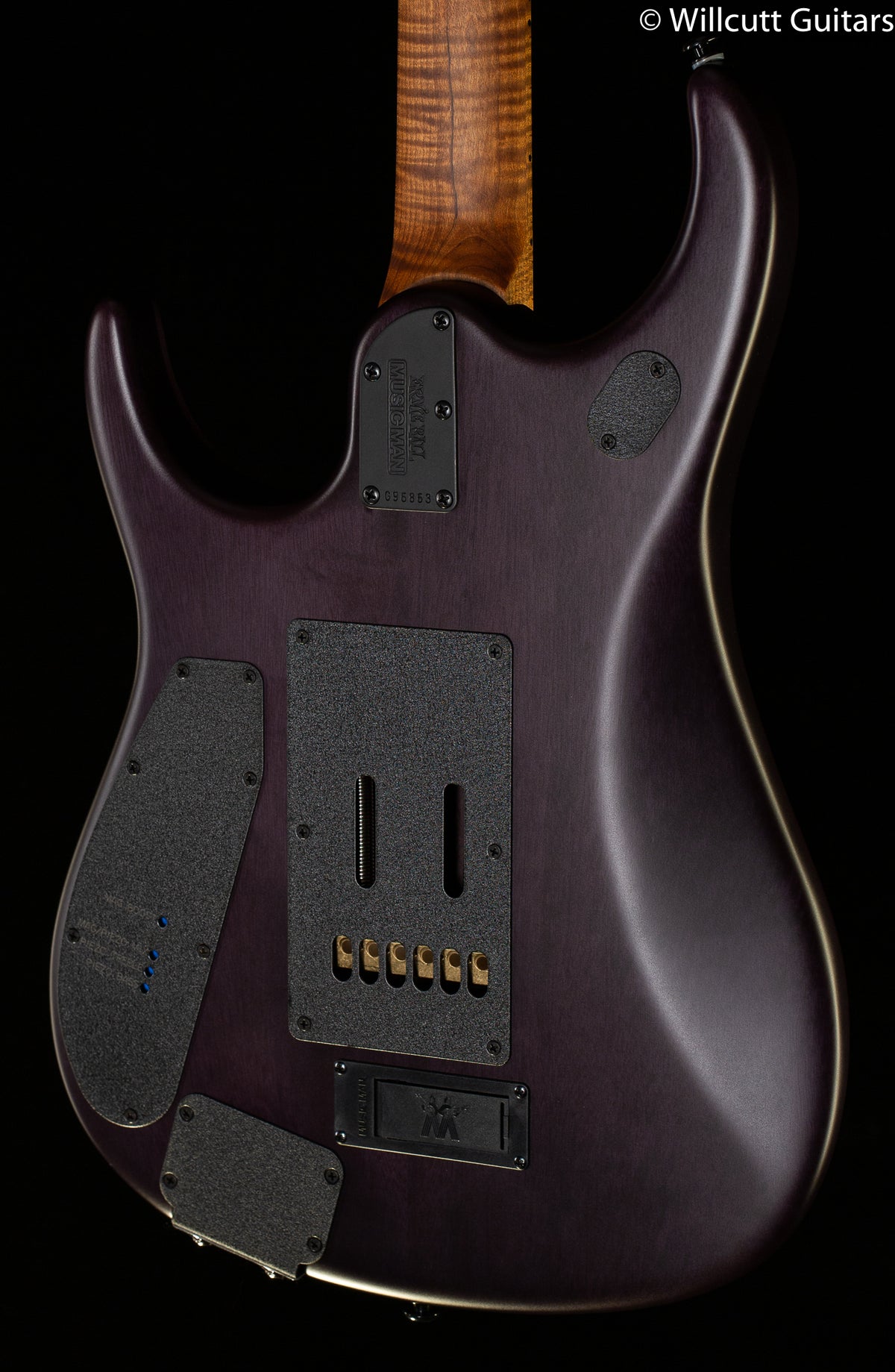 Ernie Ball Music Man JP15 Trans Black Quilt (863)