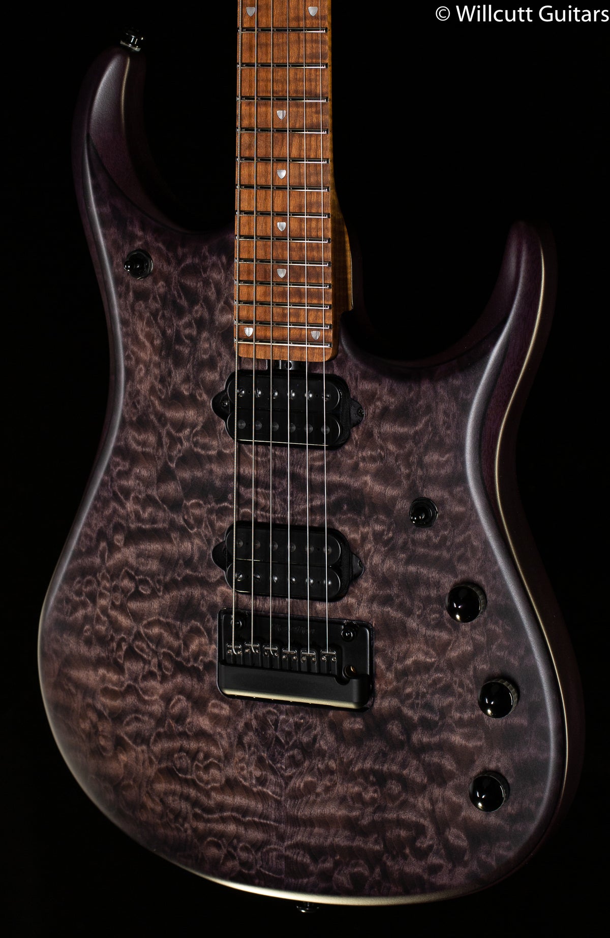 Ernie Ball Music Man JP15 Trans Black Quilt (863)