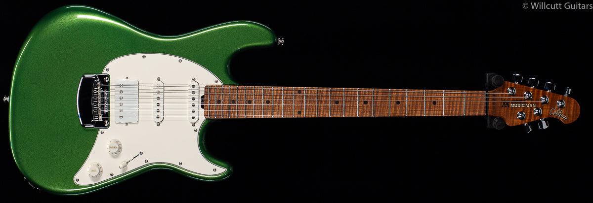 Ernie Ball Music Man Cutlass RS HSS Trem Charging Green
