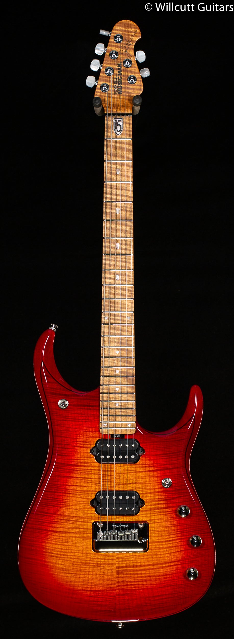 Ernie Ball Music Man JP15 Lava Burst Flame Willcutt Limited (155)