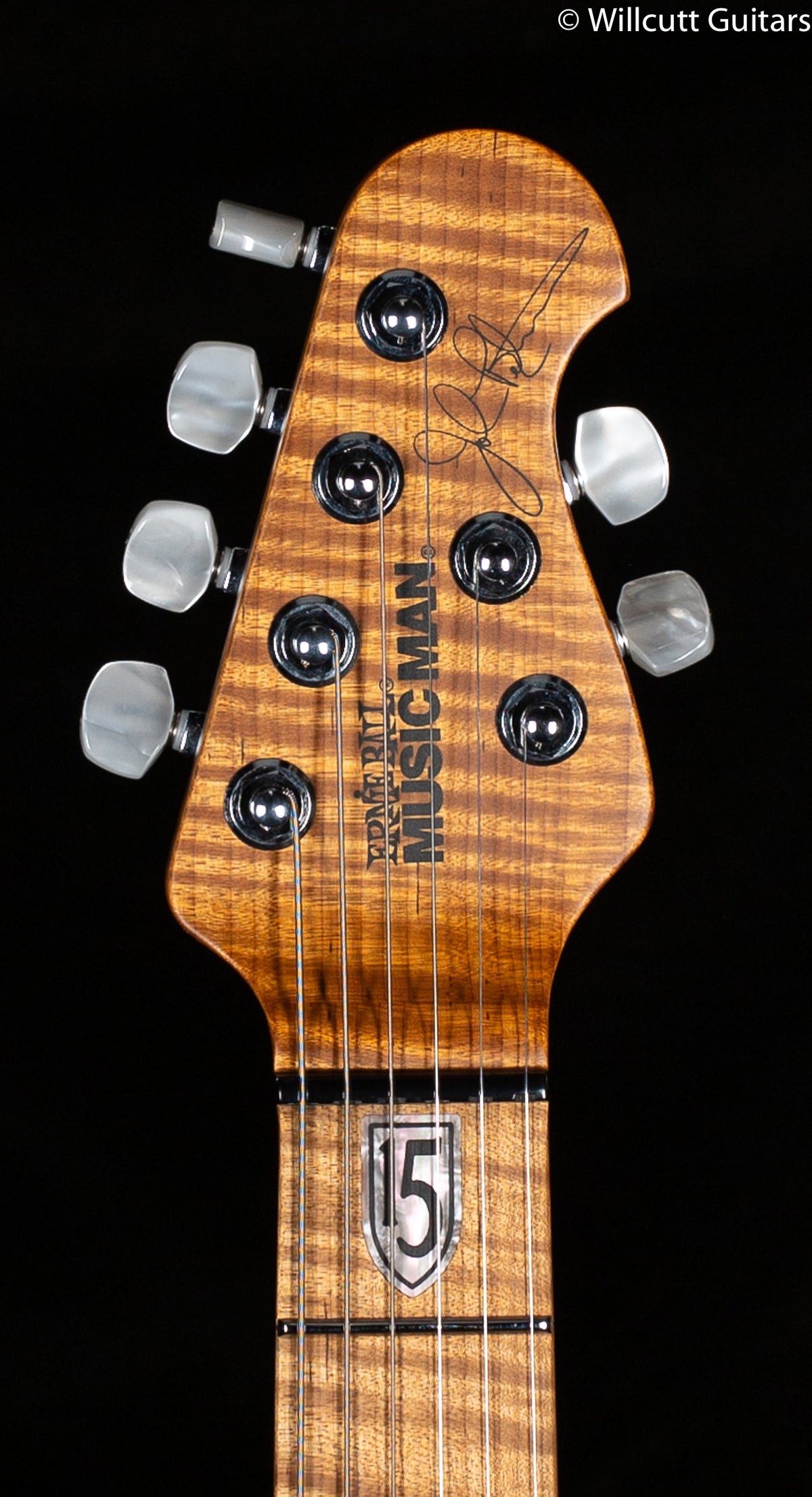 Ernie Ball Music Man JP15 Lava Burst Flame Willcutt Limited (155)