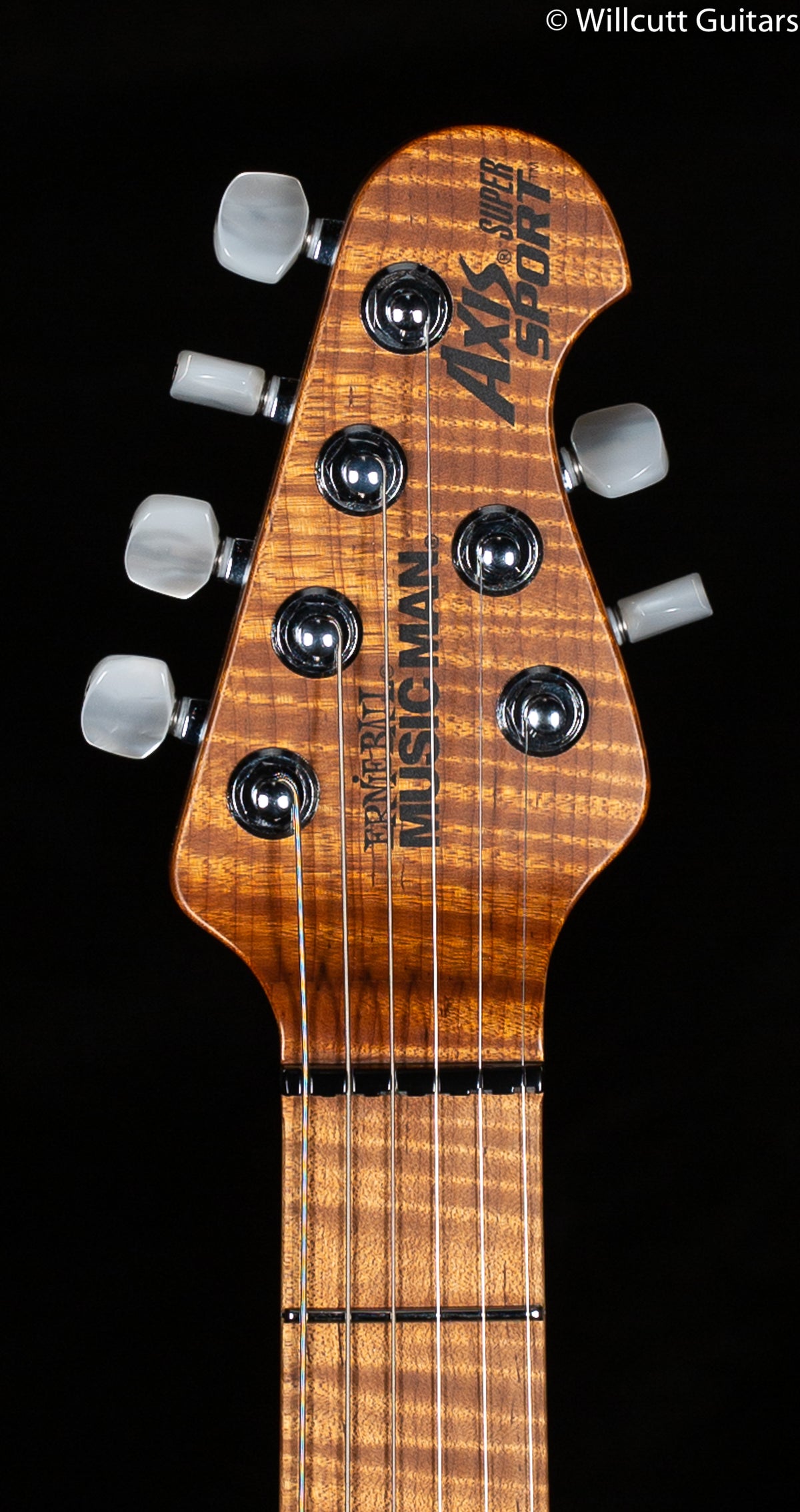 Ernie Ball Music Man Willcutt Limited Axis Super Sport Lava Burst Flame