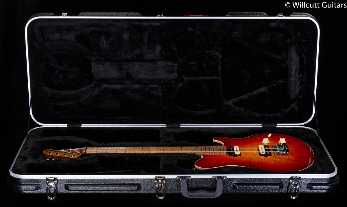 Ernie Ball Music Man Willcutt Limited Axis Super Sport Lava Burst Flame