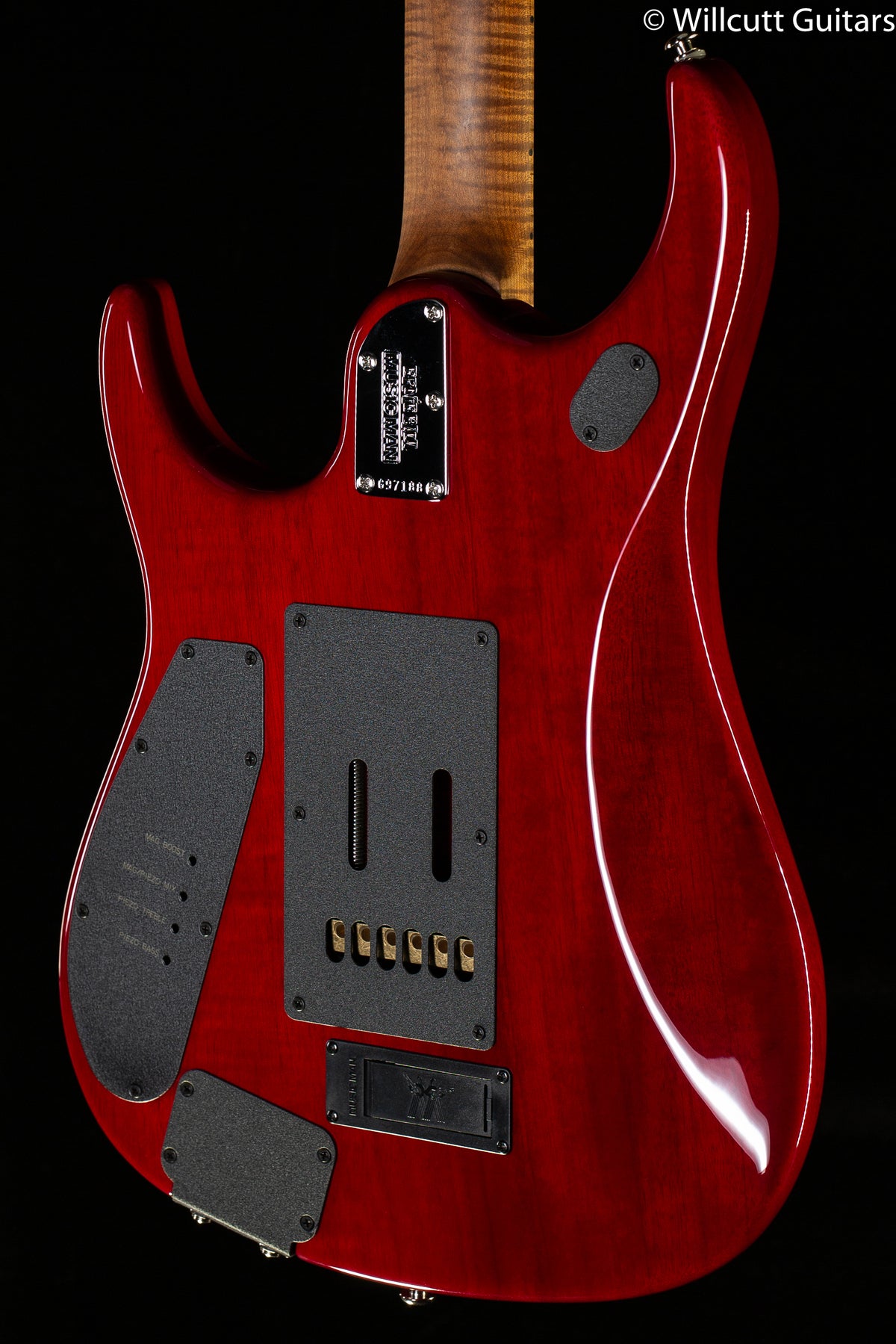 Ernie Ball Music Man JP15 Lava Burst Quilt Willcutt Limited (188)