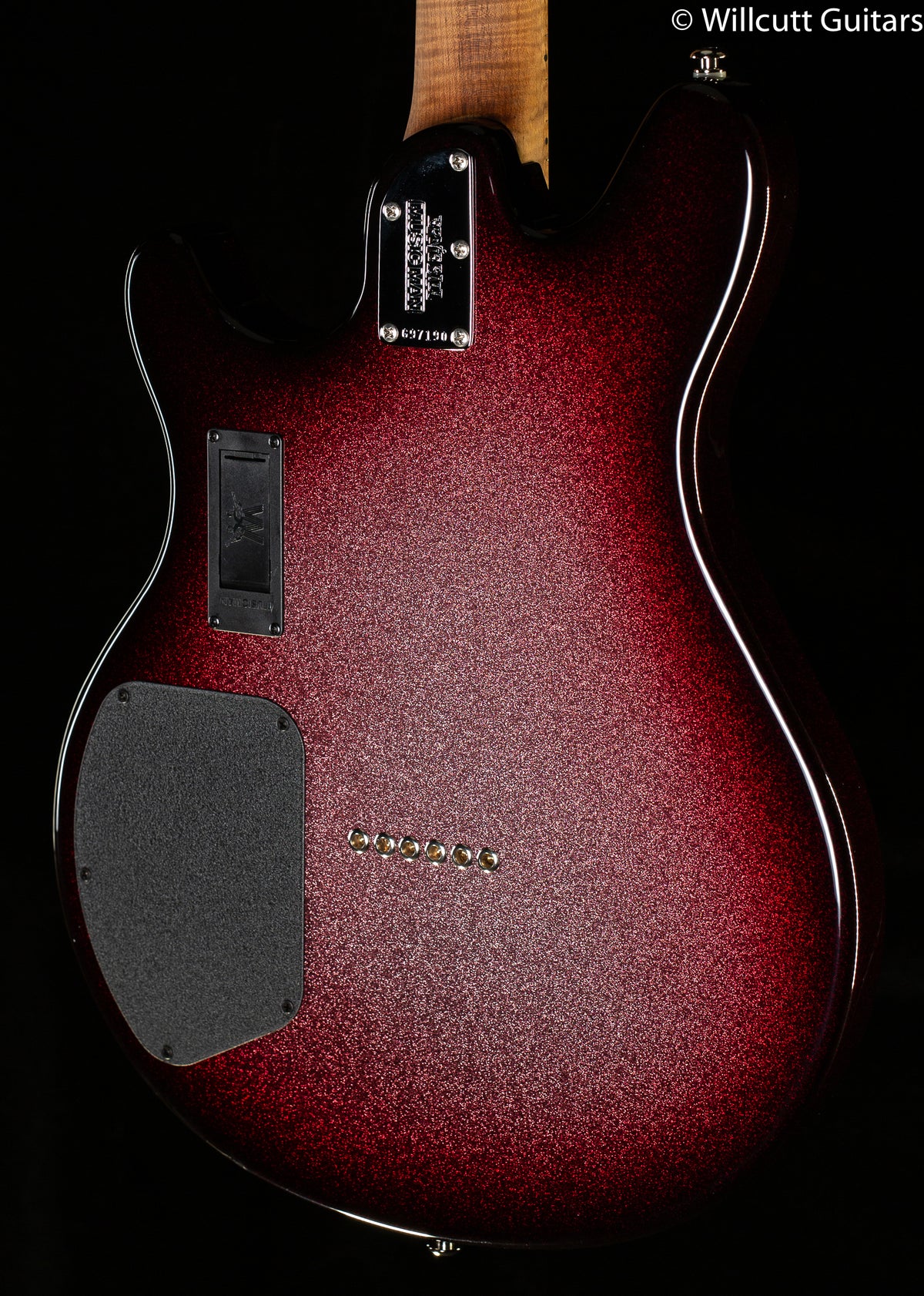 Ernie Ball Music Man Valentine Maroon Sparkle (190)