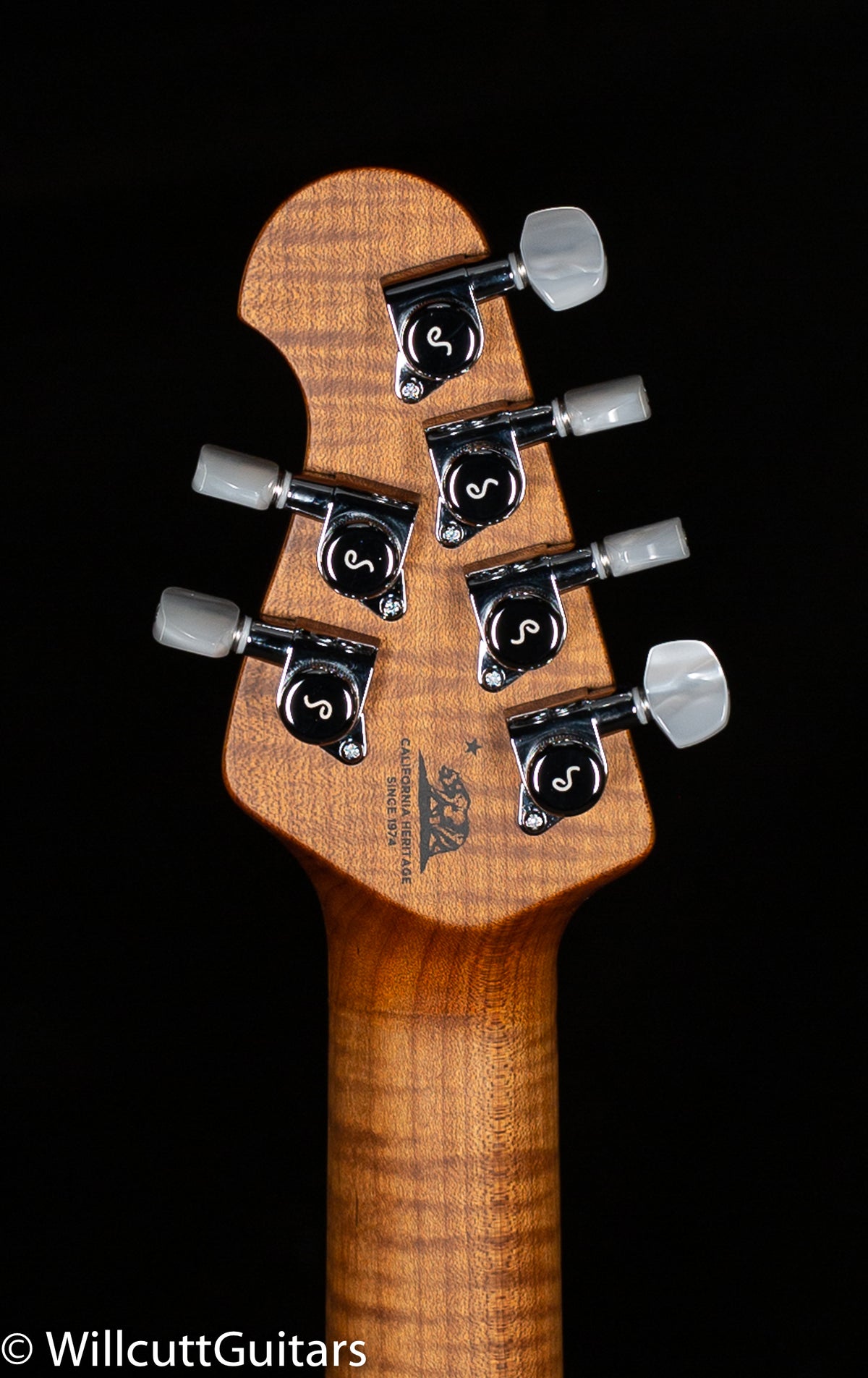 Ernie Ball Music Man Axis Super Sport Roasted Amber Flame