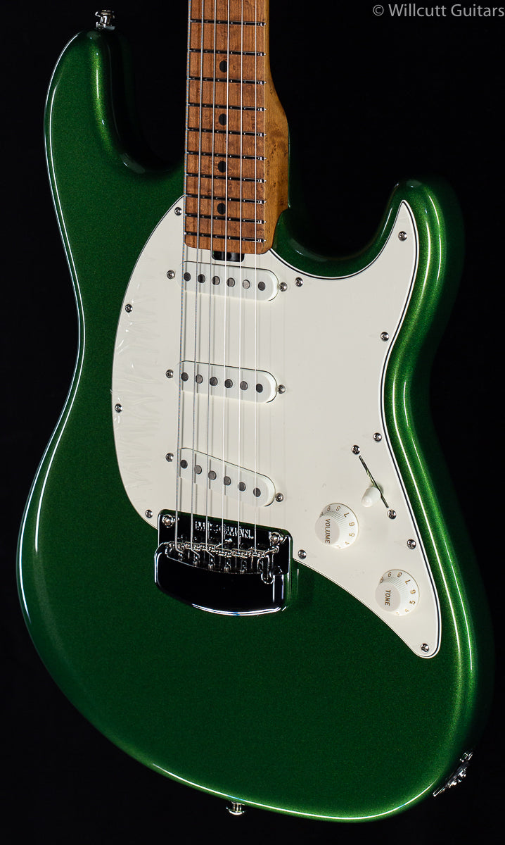 Ernie Ball Music Man Cutlass RS SSS Trem Charging Green