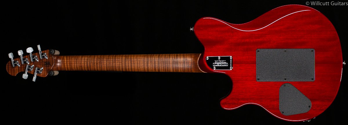 Ernie Ball Music Man Willcutt Limited Axis Lava Burst Quilt Floyd Rose