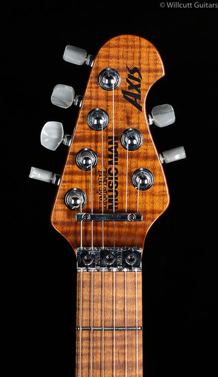 Ernie Ball Music Man Willcutt Limited Axis Lava Burst Quilt Floyd Rose