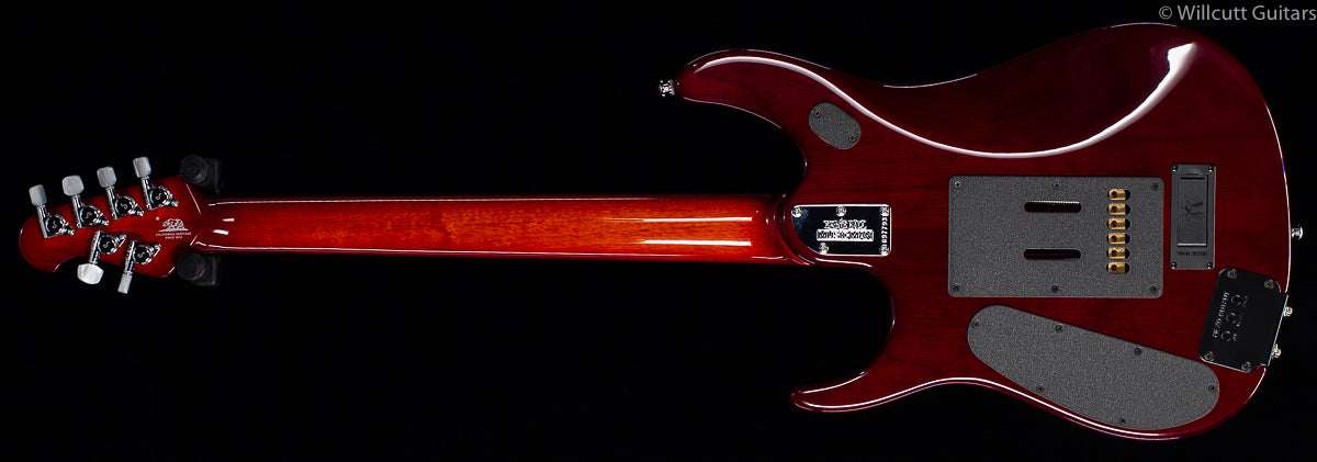 Ernie Ball Music Man John Petrucci JP6 Dragon Blood Quilt