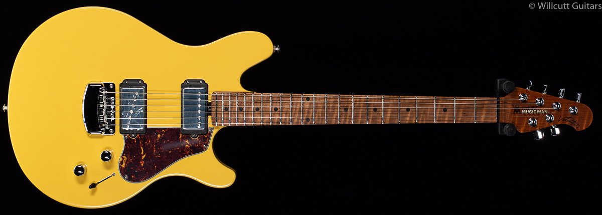 Ernie Ball Music Man Valentine TV Yellow