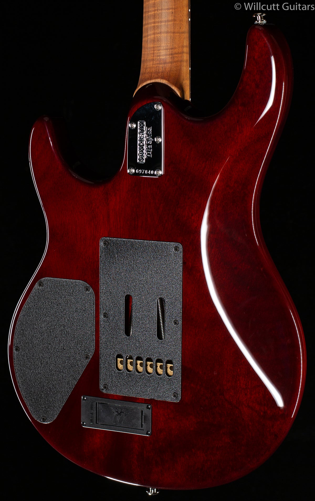 Ernie Ball Music Man Luke III HH Luscious Green Flame