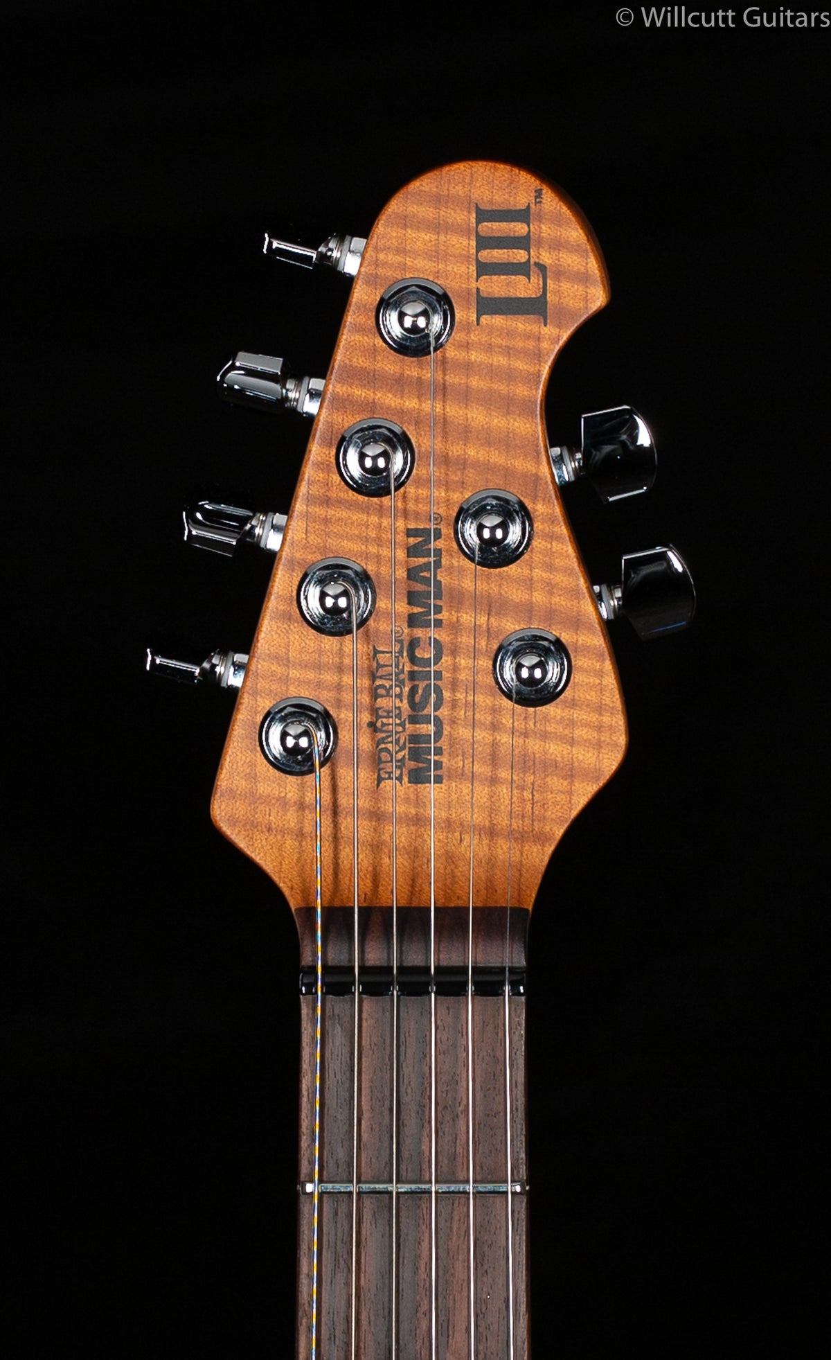 Ernie Ball Music Man Luke III HH Luscious Green Flame