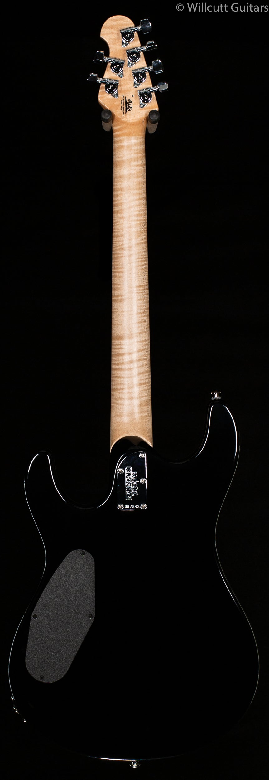 Ernie Ball Music Man Steve Morse Y2D Purple Sunset Flame Ernie Ball Music Man Steve Morse Y2D Purple Sunset Flame