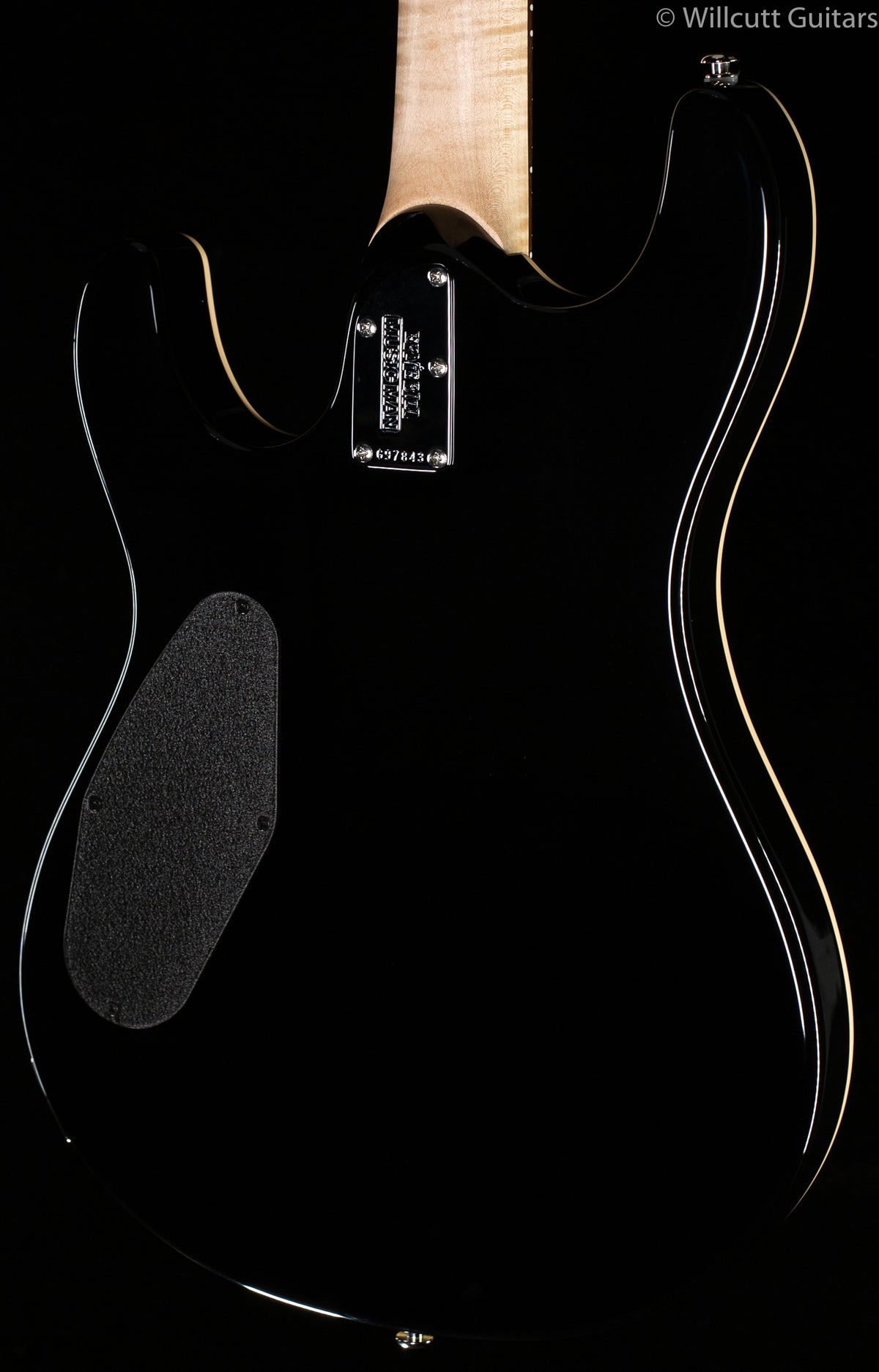 Ernie Ball Music Man Steve Morse Y2D Purple Sunset Flame