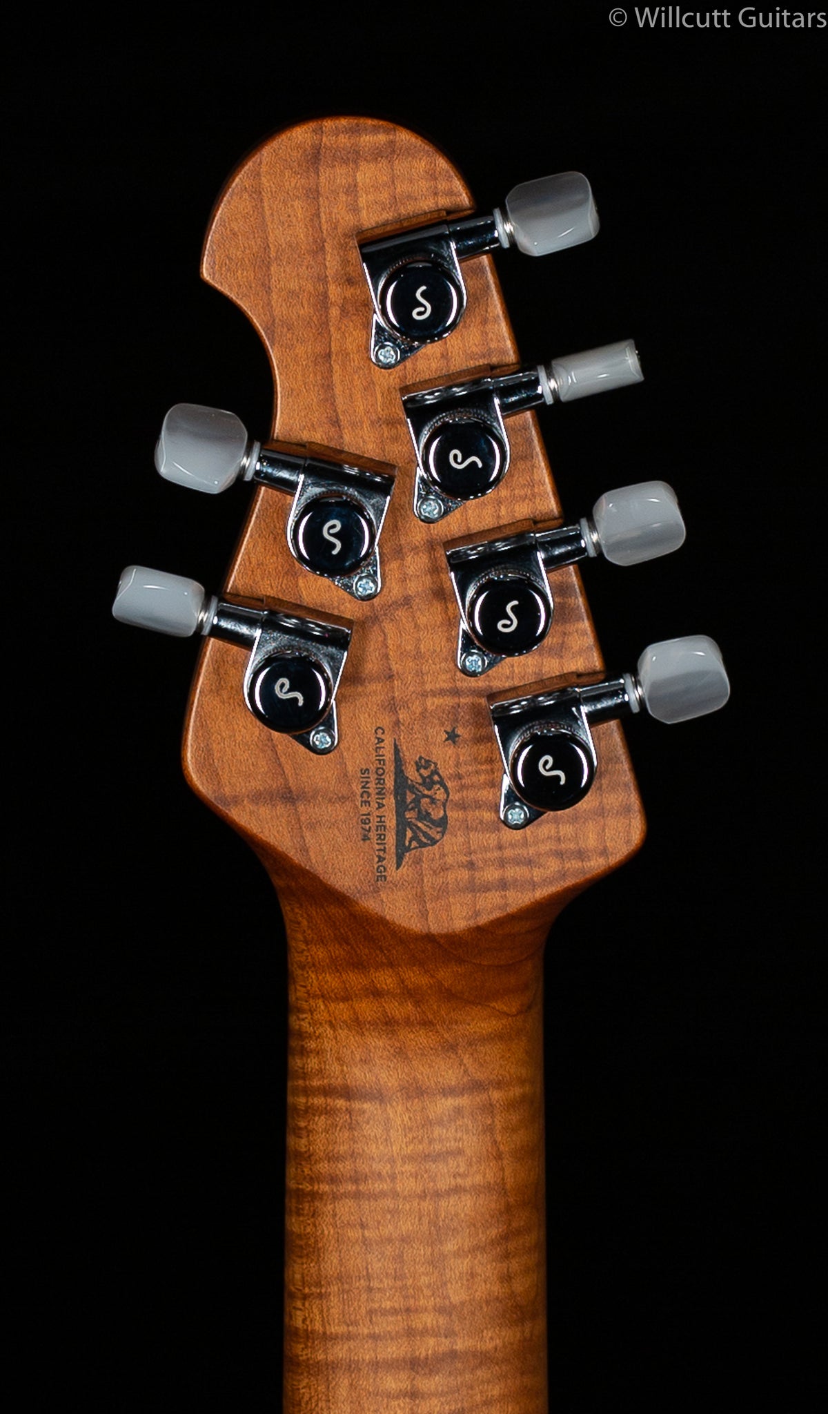 Ernie Ball Music Man JP15  Cerulean Paradise Quilt