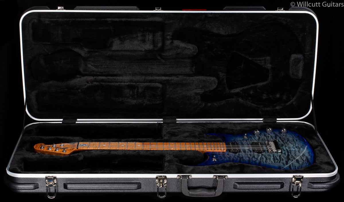 Ernie Ball Music Man JP15  Cerulean Paradise Quilt