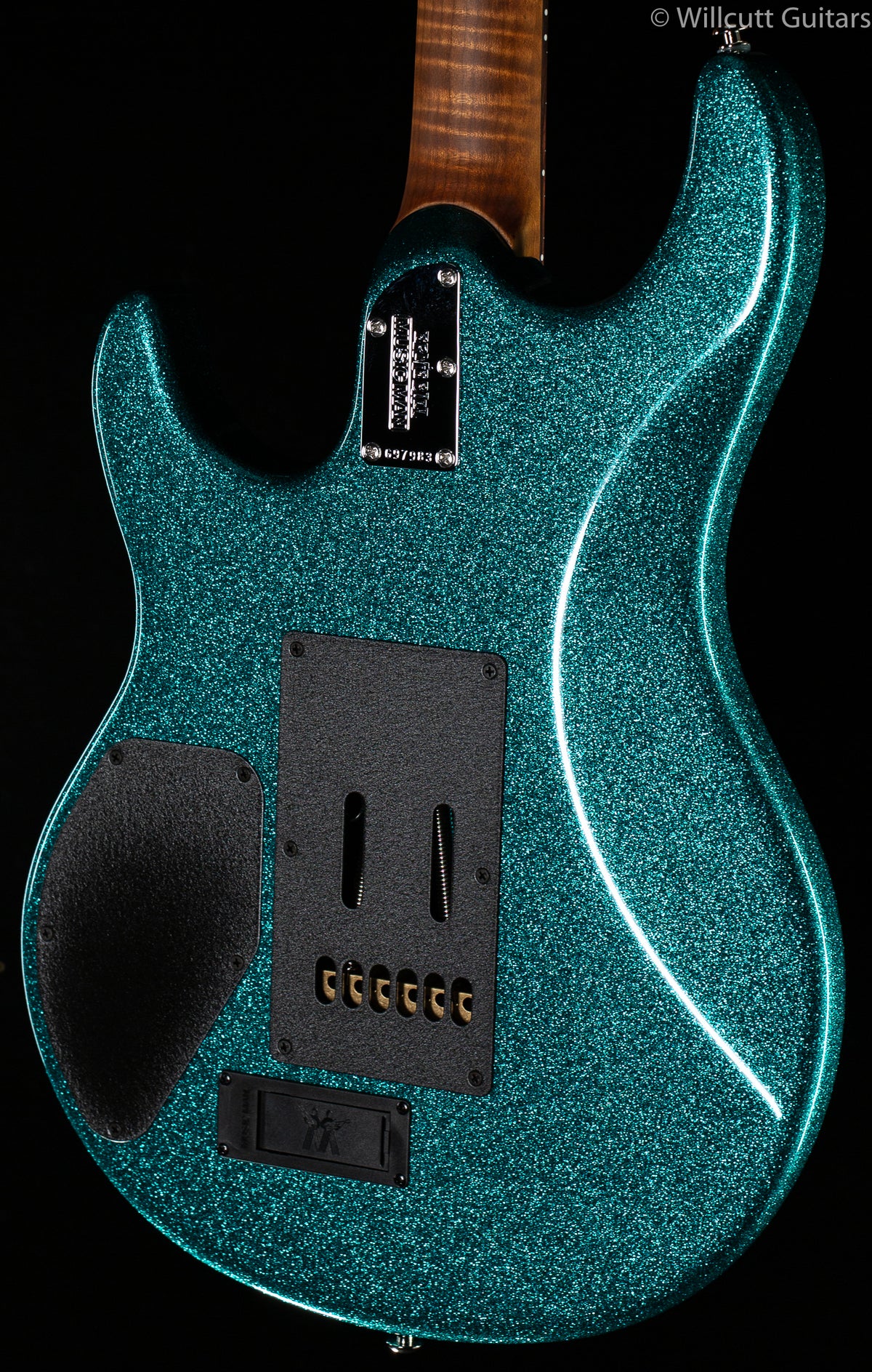 Ernie Ball Music Man Luke III HH Ocean Sparkle